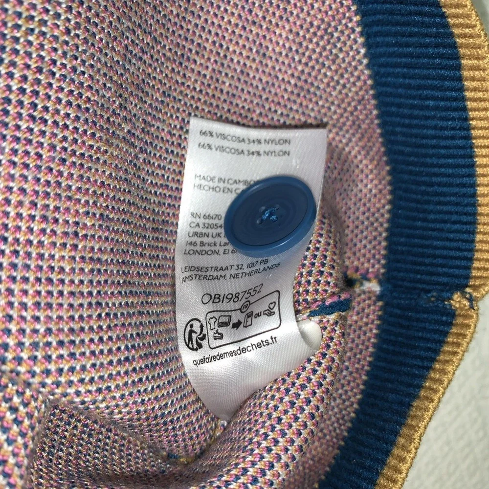 Anthropologie Maeve Square Neck Crop Sweater Tank Size XL Boho Sleeveless - Picture 9 of 11